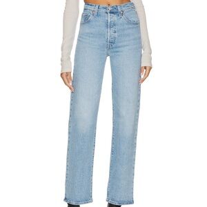 Levi's Light Blue Straight Leg Women's Jeans